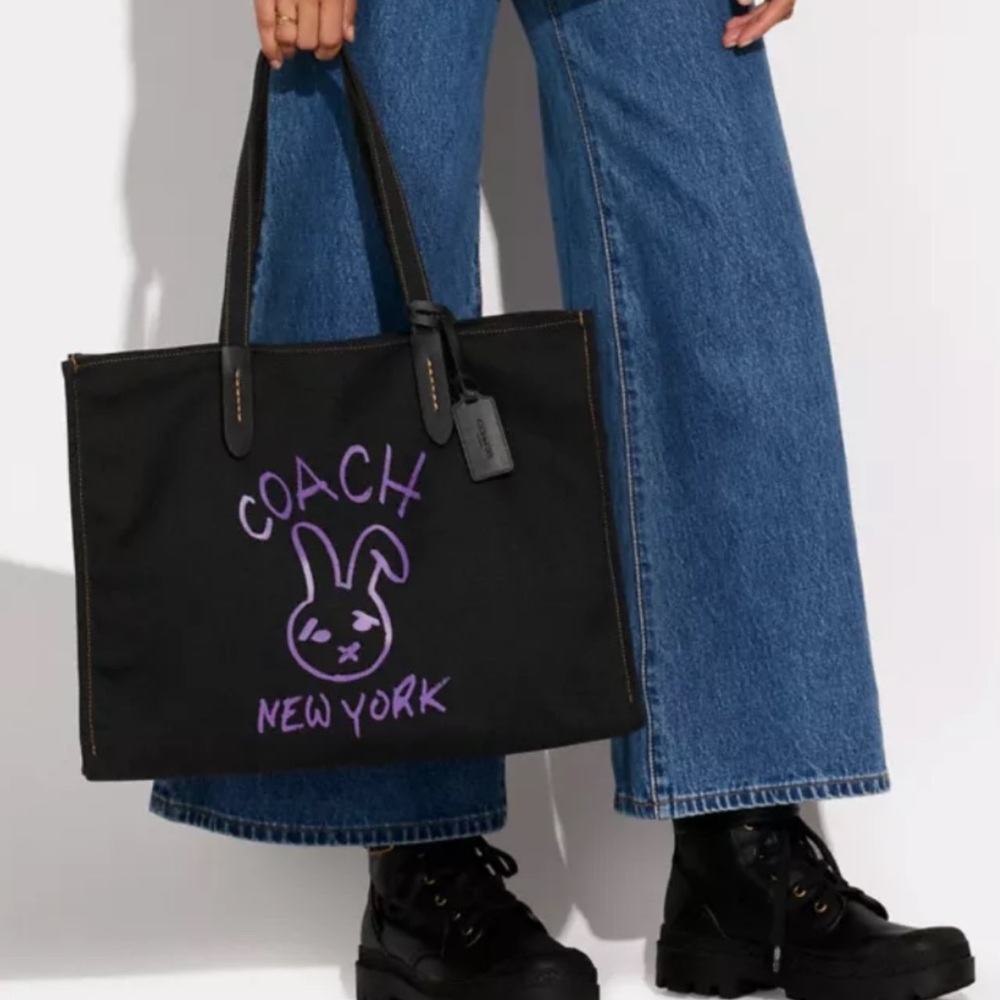 Coach New York Black Tote - Picture 8 of 8